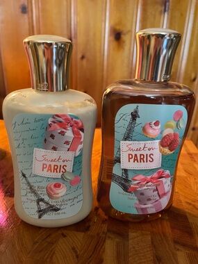 Bath & Body Works Sweet on Paris Body Wash & Lotion - Retired. Discontinued